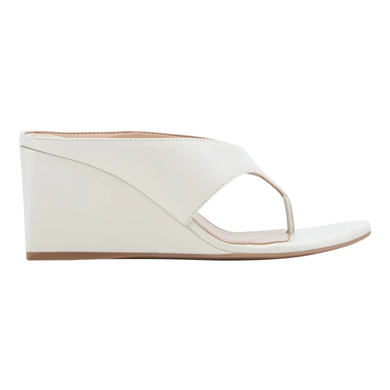 Udena Wedge Thong Sandal sold by Marc Fisher