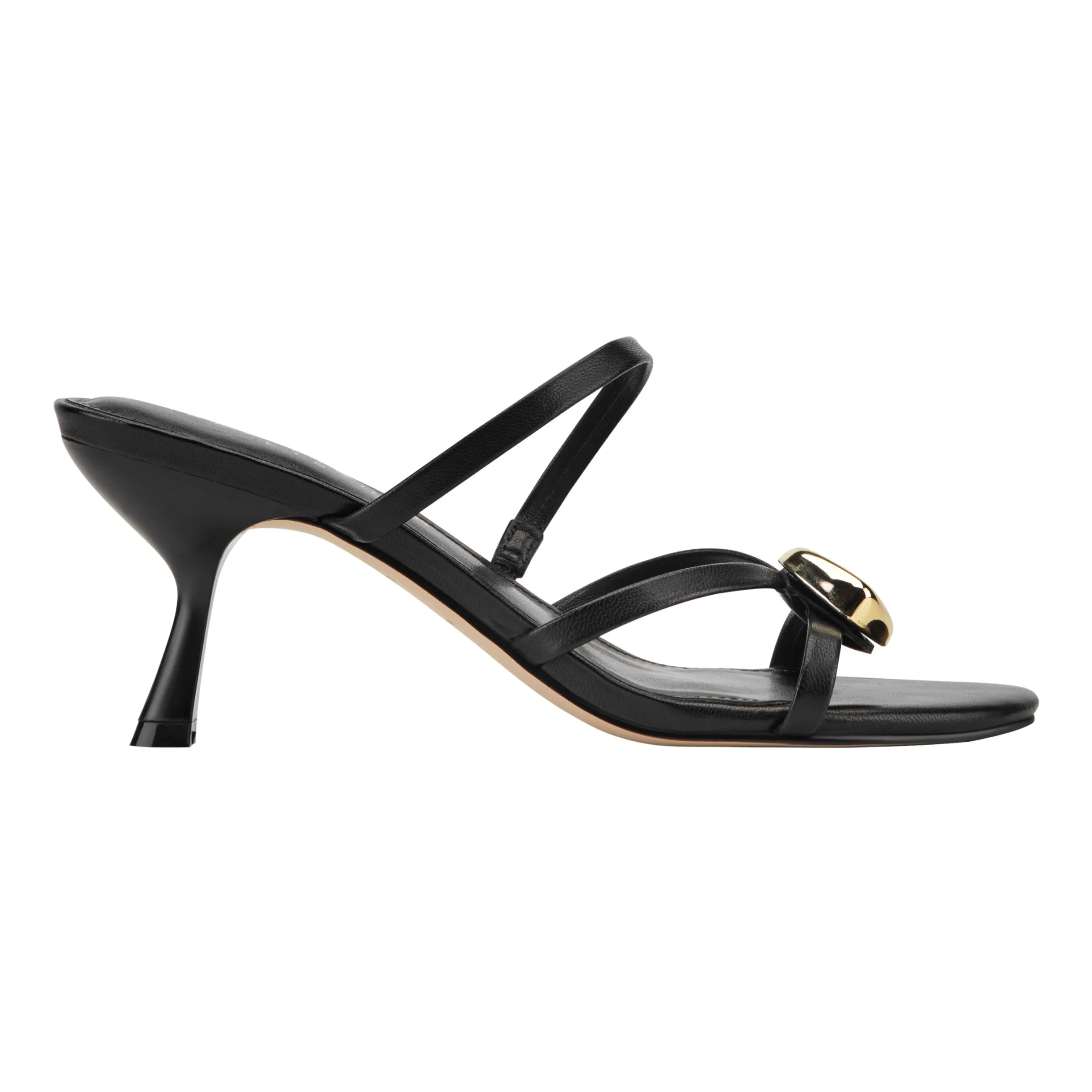 Natesa Leather Embellished Sandal sold by Marc Fisher