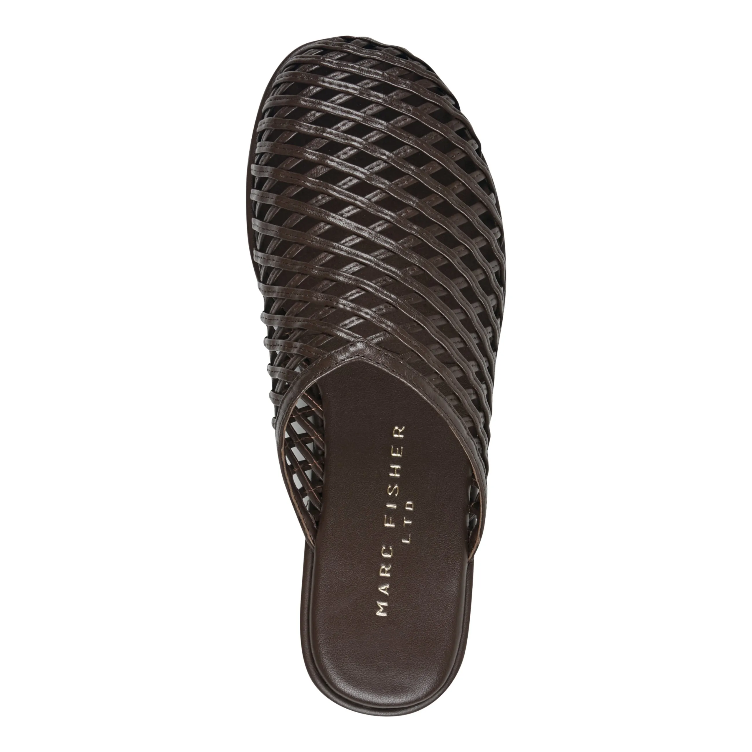 Lynzi Woven Leather Mule sold by Marc Fisher product image thumbnail 3