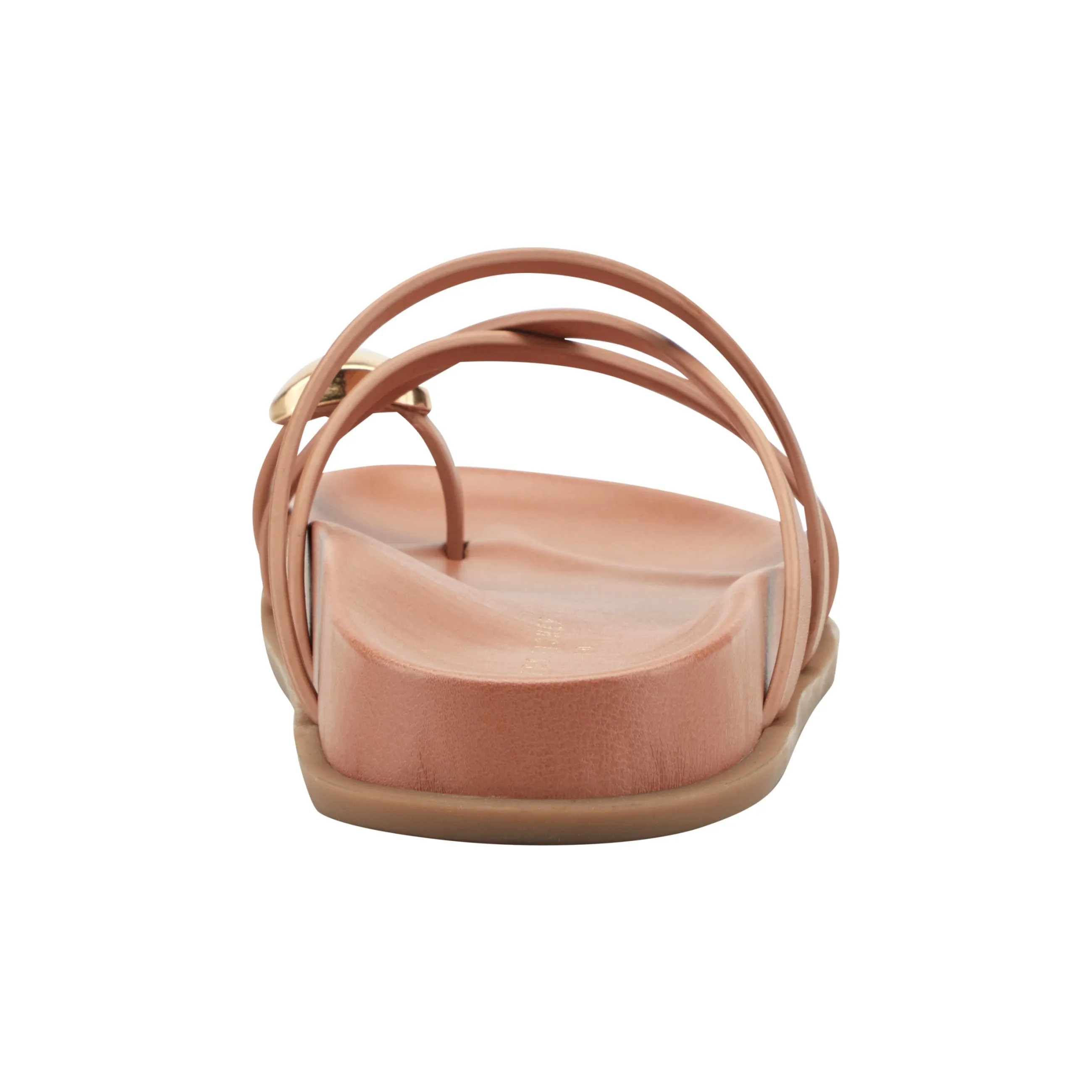 Braidey Strappy Flat Leather Sandal sold by Marc Fisher product image thumbnail 4