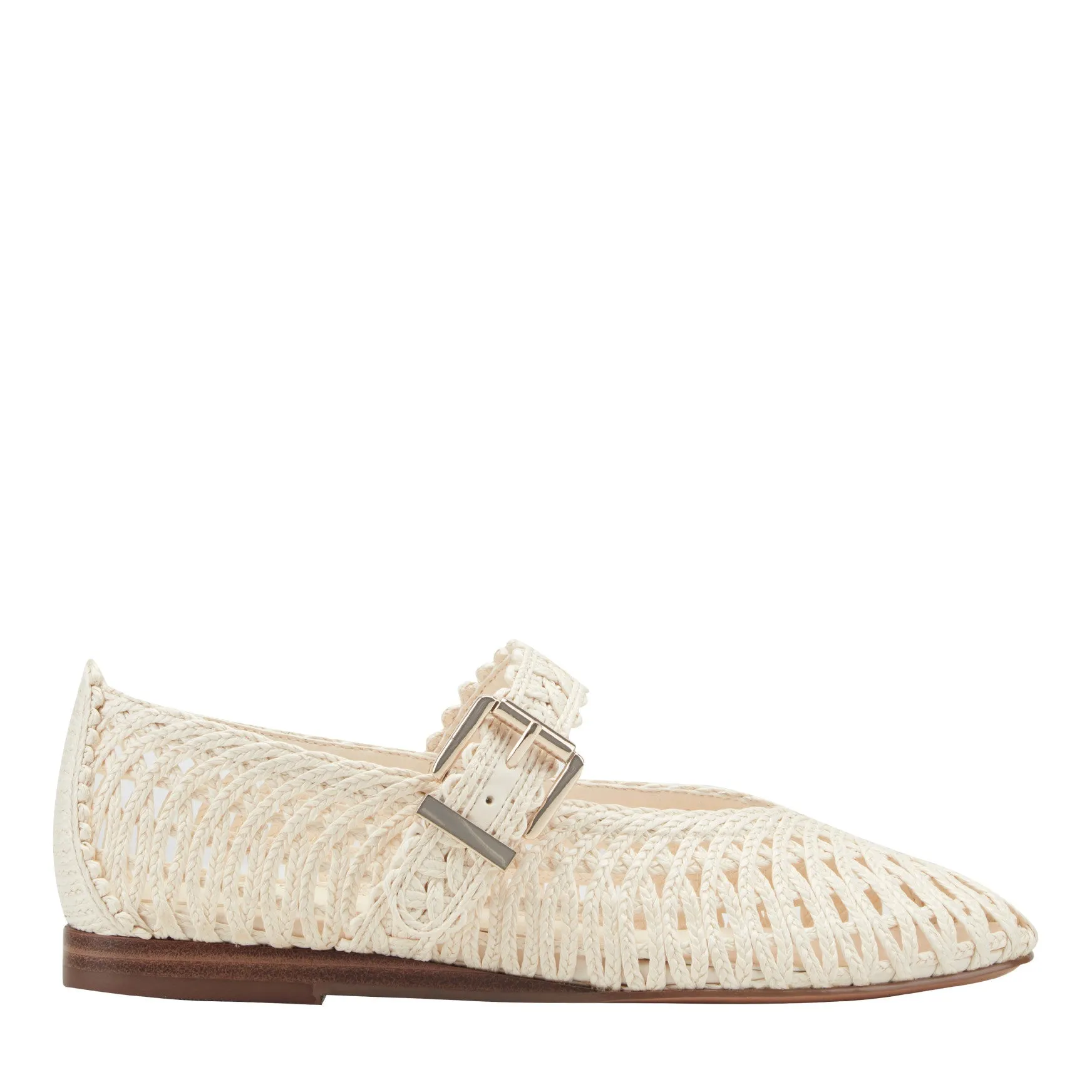 Emillia Woven Mary Jane Ballet Flat sold by Marc Fisher