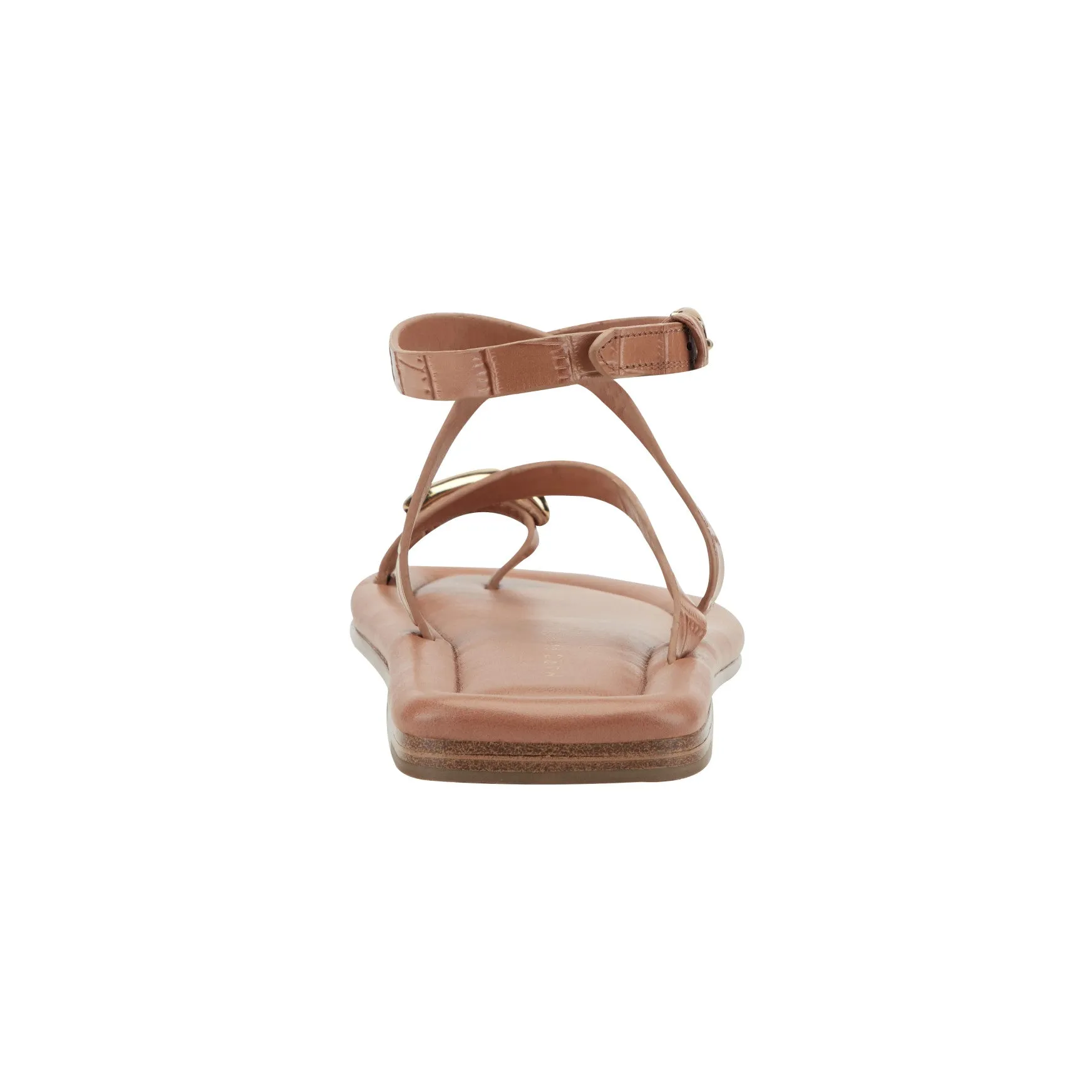 Gynnie Flat Leather Sandal sold by Marc Fisher product image thumbnail 4