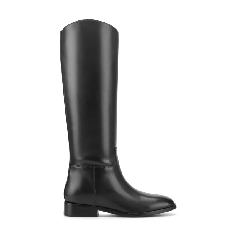 Florina Leather Riding Boot made by Marc Fisher