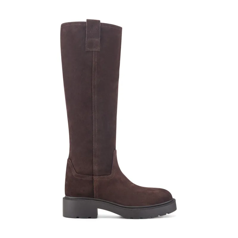 Sadler Leather Lug Sole Boot made by Marc Fisher