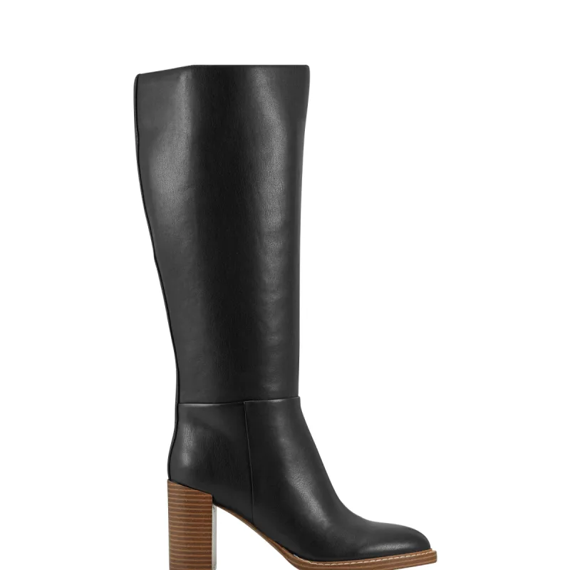 Gabey Wide Calf Round Toe Block Heel Dress Boot sold by Marc Fisher