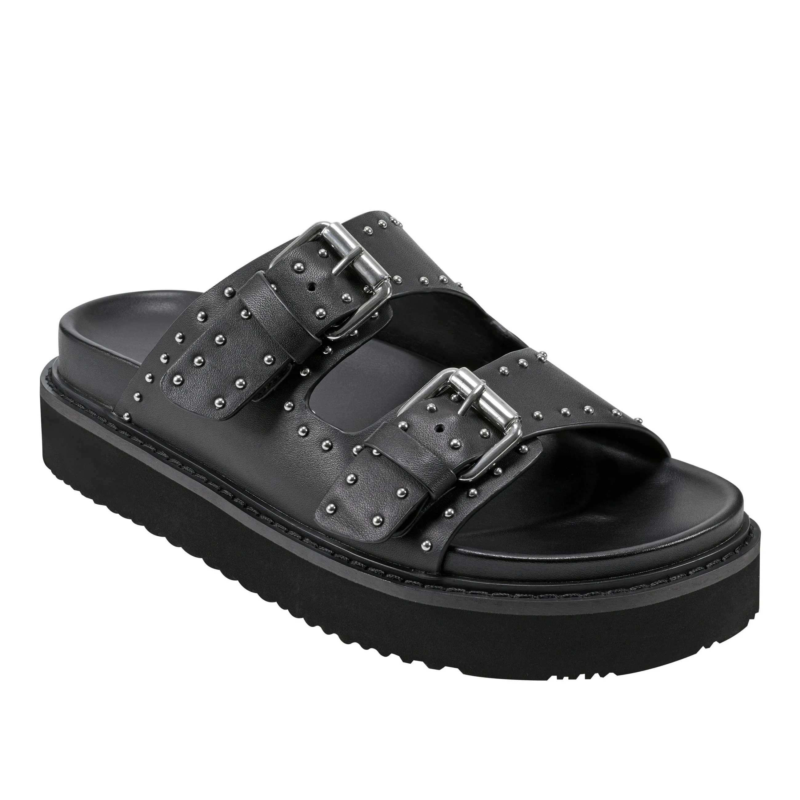 Agusta Studded Slide Sandal sold by Marc Fisher product image thumbnail 2