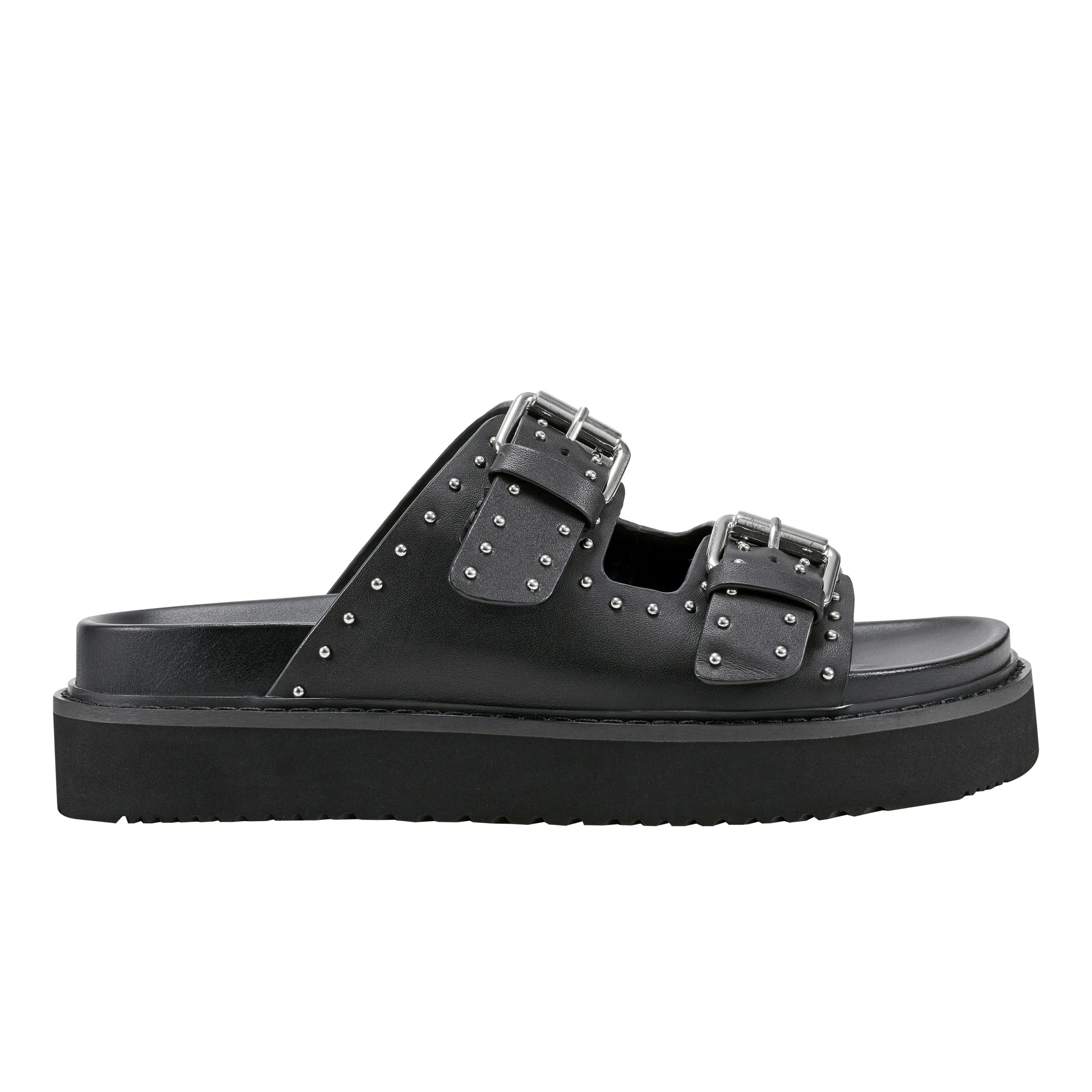 Agusta Studded Slide Sandal sold by Marc Fisher