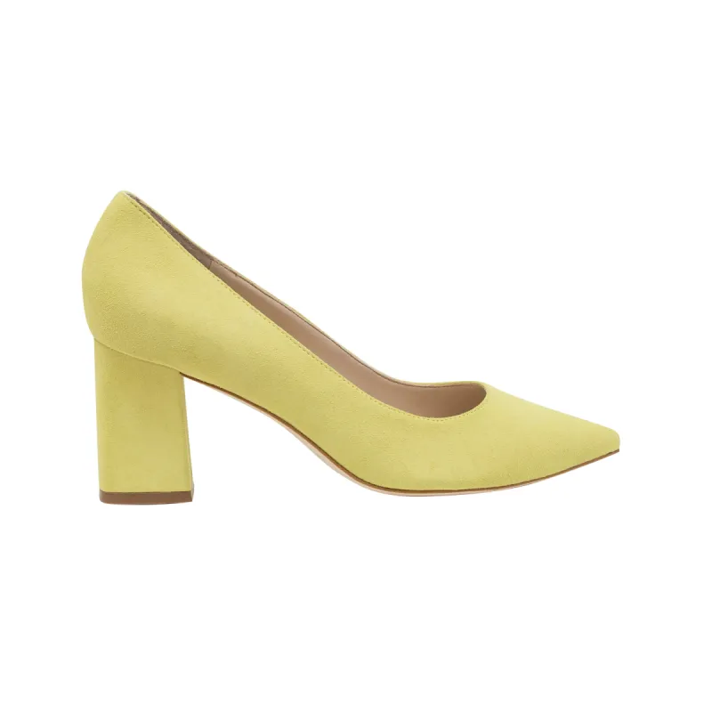 Zala Block Heel Pointy Toe Pump sold by Marc Fisher