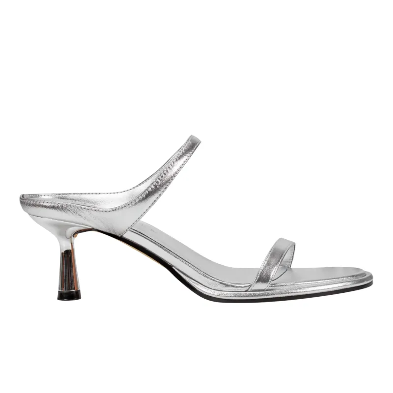Alonde Leather Heeled Slide Sandal sold by Marc Fisher