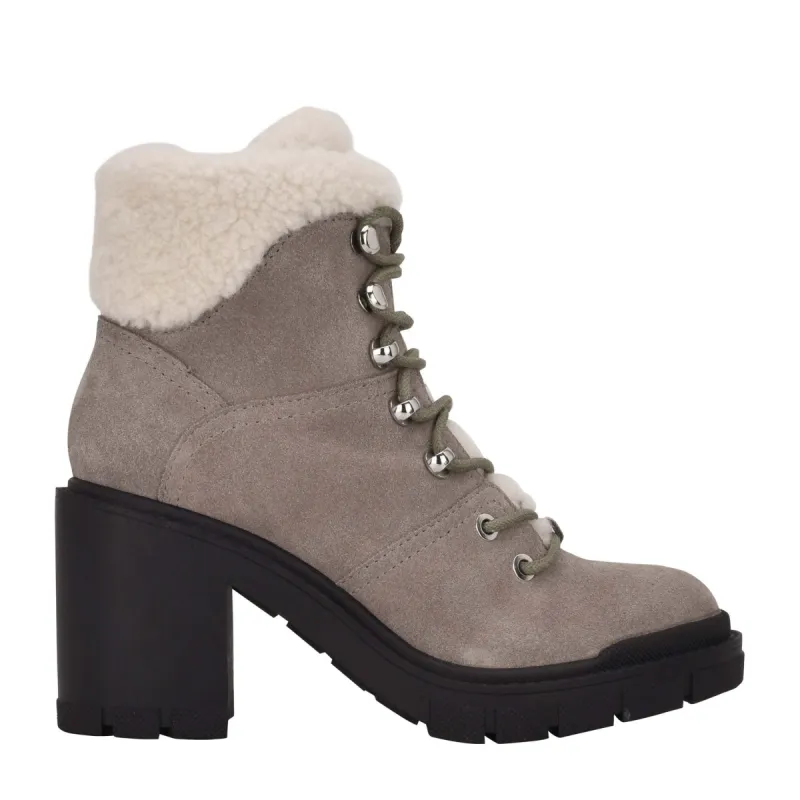 Vacinta Heeled Combat Bootie made by Marc Fisher