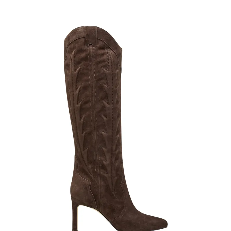 Rolly Heeled Western Boot sold by Marc Fisher