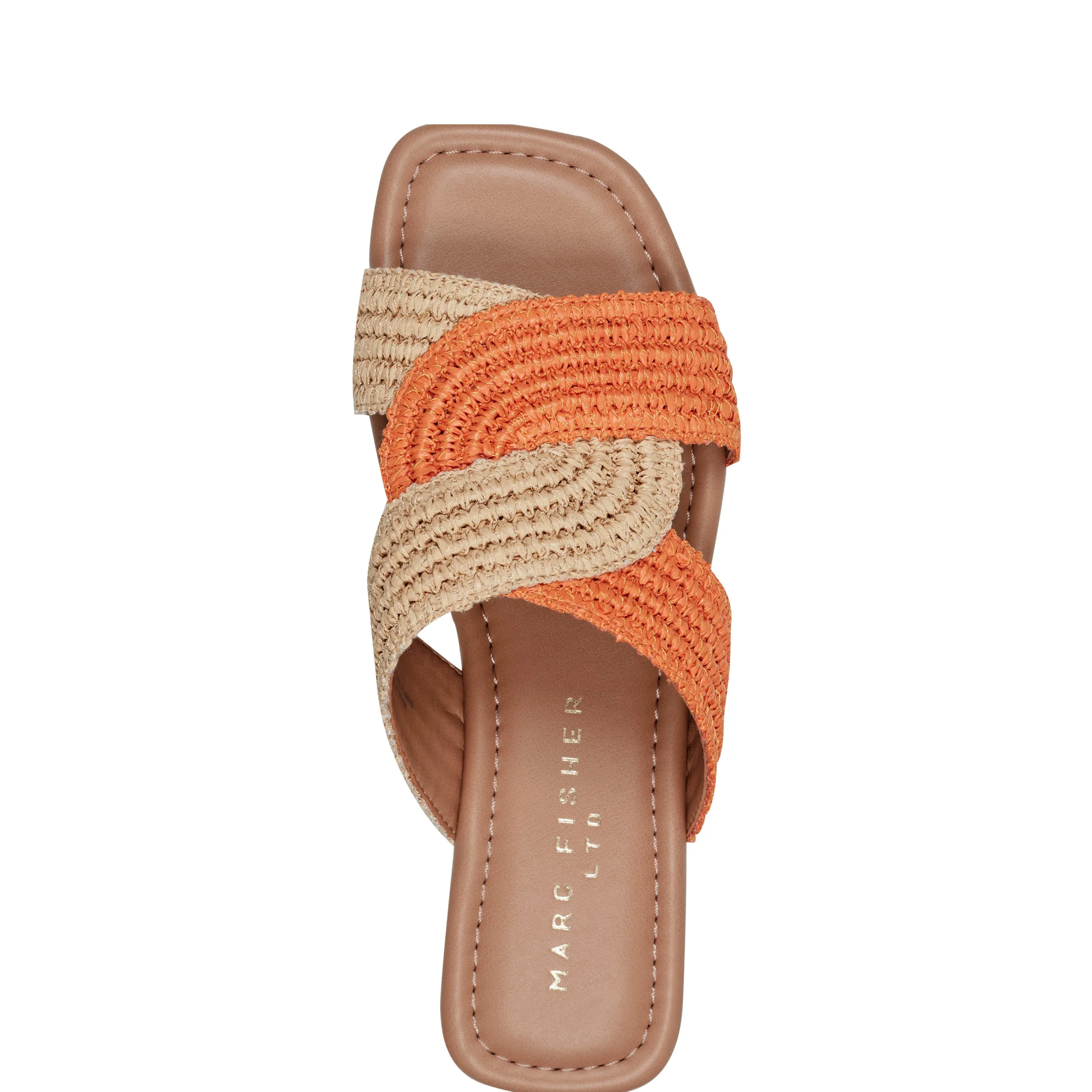 Navie Flat Sandal sold by Marc Fisher product image thumbnail 4
