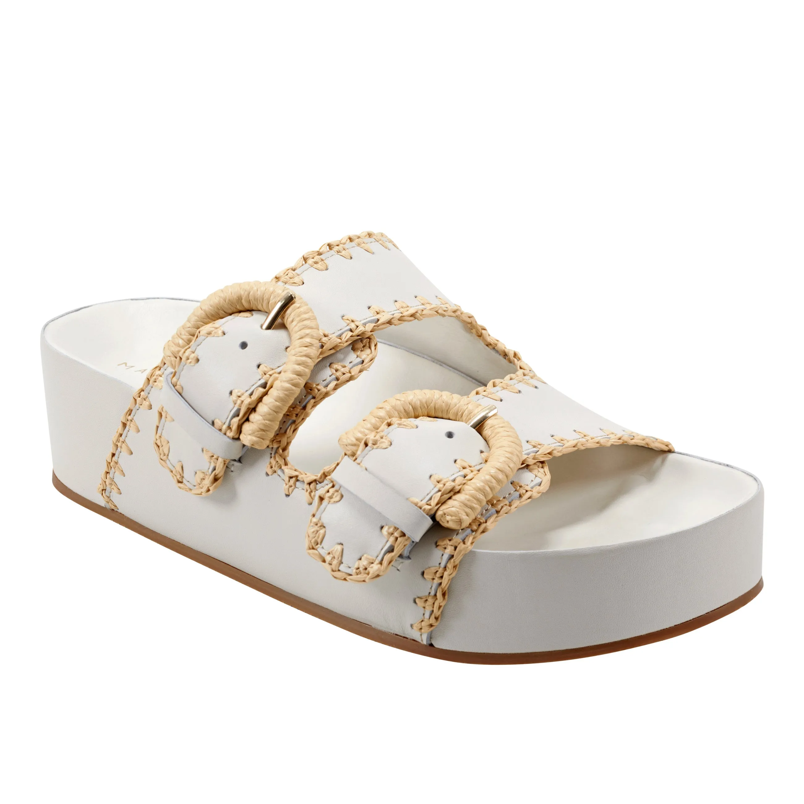 Solea Buckle Footbed Sandal sold by Marc Fisher product image thumbnail 2