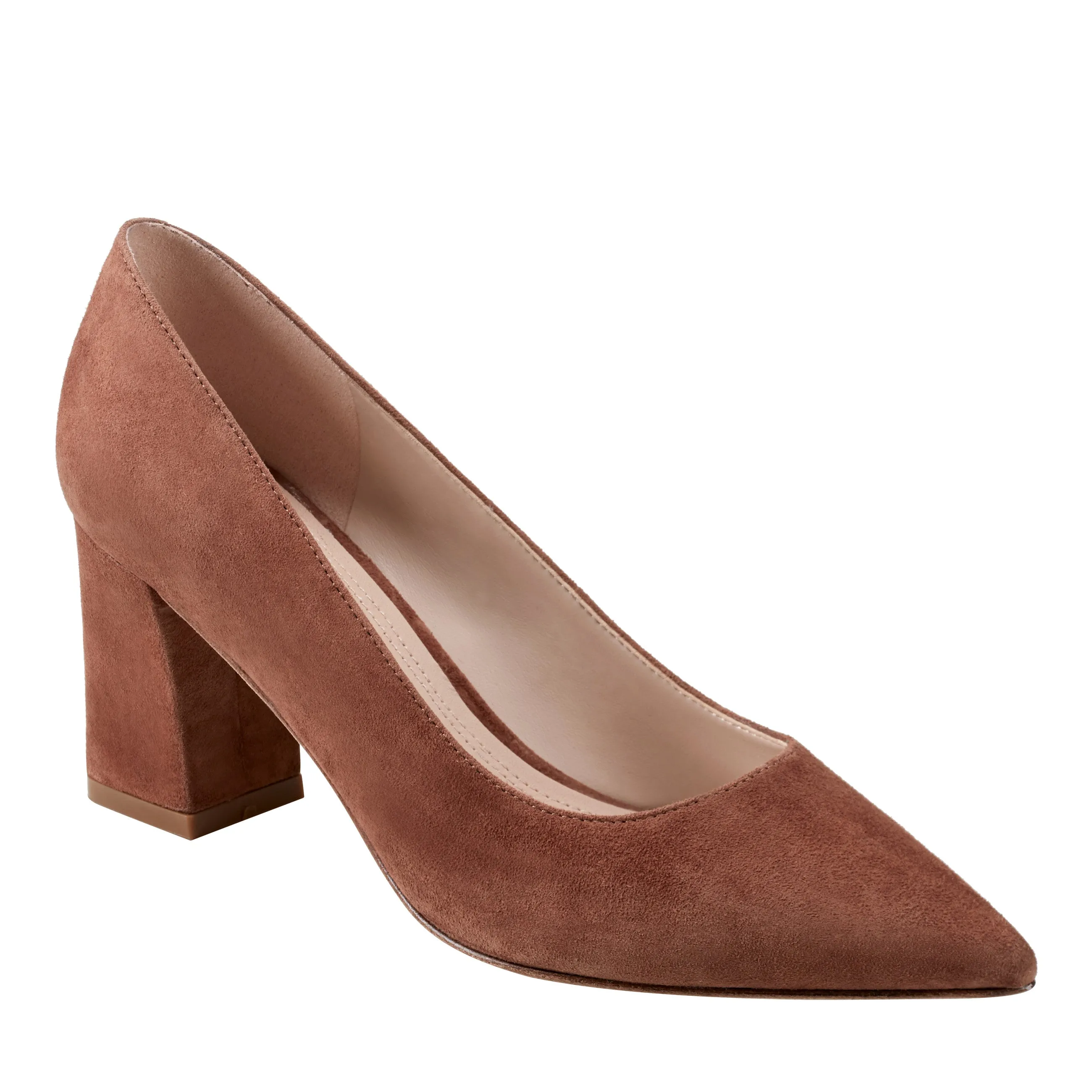 Zala Block Heel Pointy Toe Pump sold by Marc Fisher product image thumbnail 2