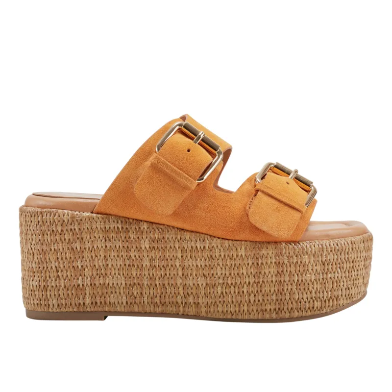 Palery Platform Buckle Slide Sandal sold by Marc Fisher