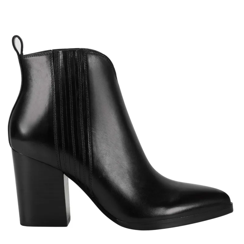 Annabel Western Heeled Bootie sold by Marc Fisher