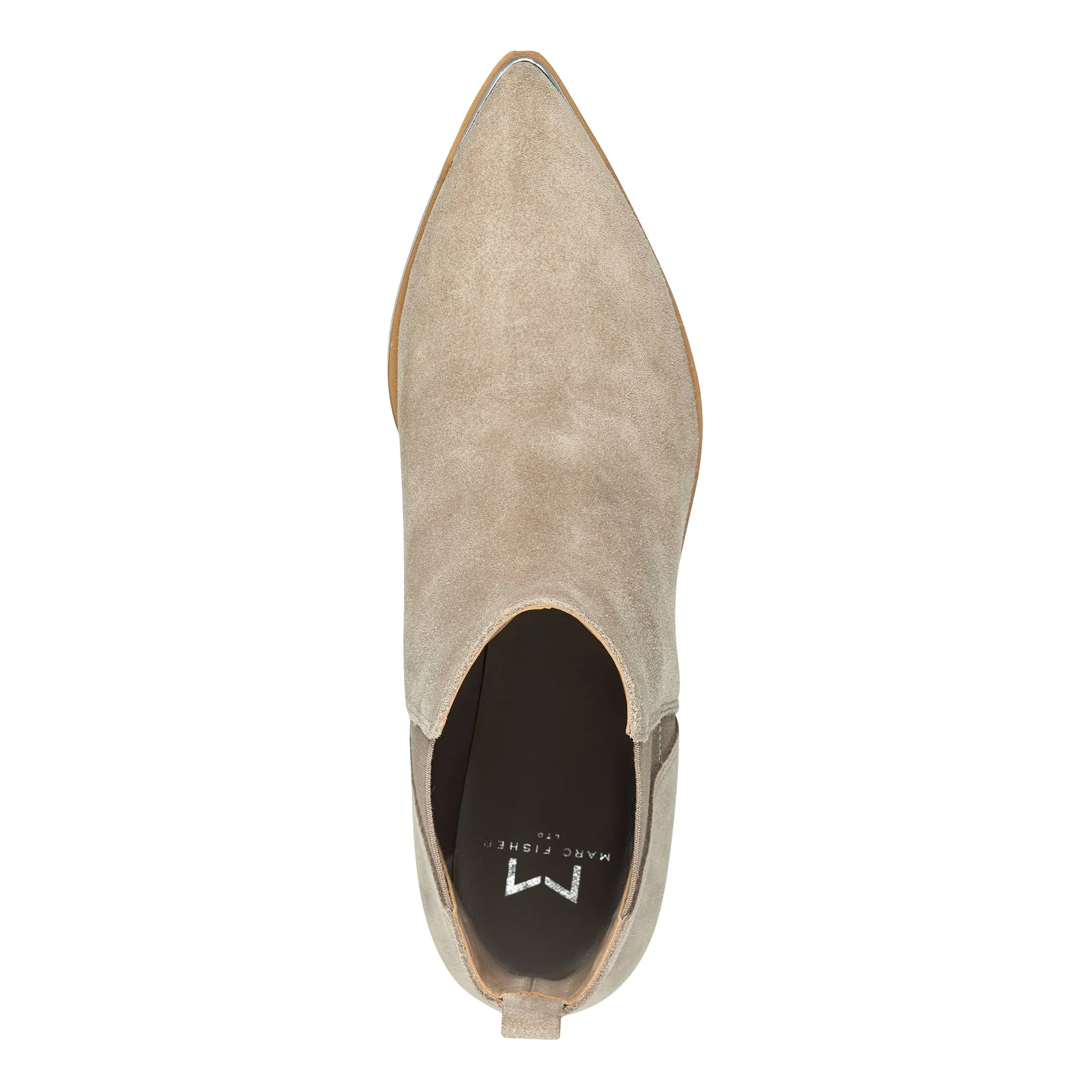 Yale Pointy Toe Chelsea Leather Bootie sold by Marc Fisher product image thumbnail 4