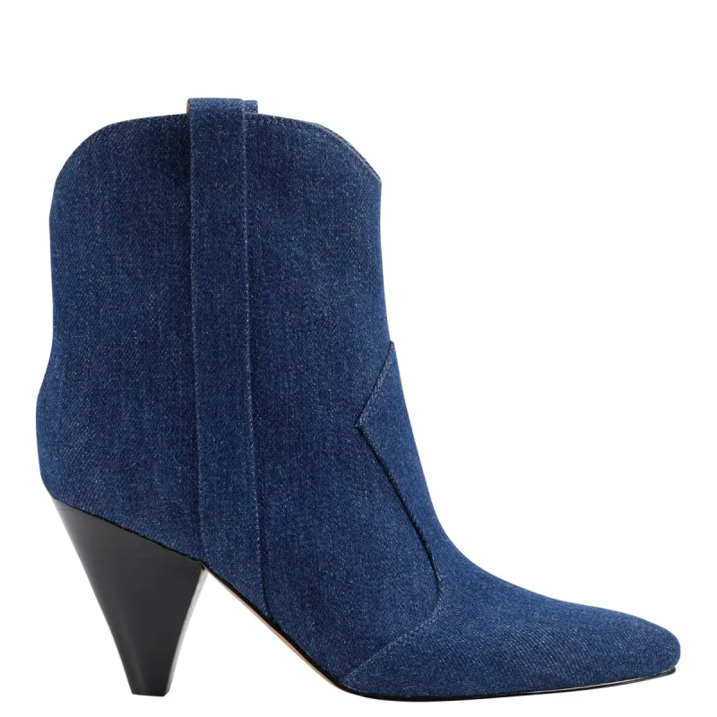 Carissa Heeled Western Bootie sold by Marc Fisher