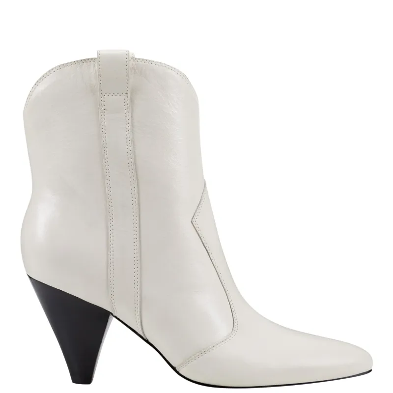 Carissa Heeled Western Bootie sold by Marc Fisher