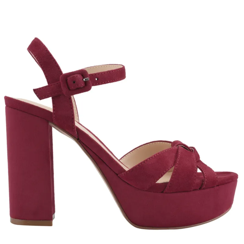 Damask Platform Sandal sold by Marc Fisher