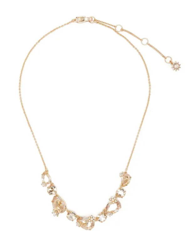 Gold Stone Necklace sold by Marchesa