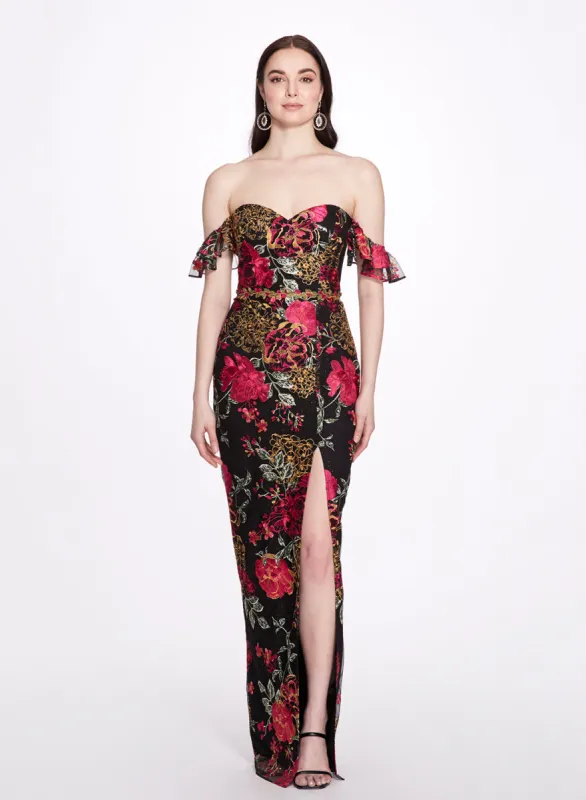 Look 14 sold by Marchesa