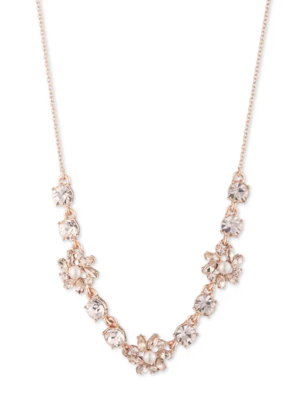 Rose Sweet Stone Necklace sold by Marchesa