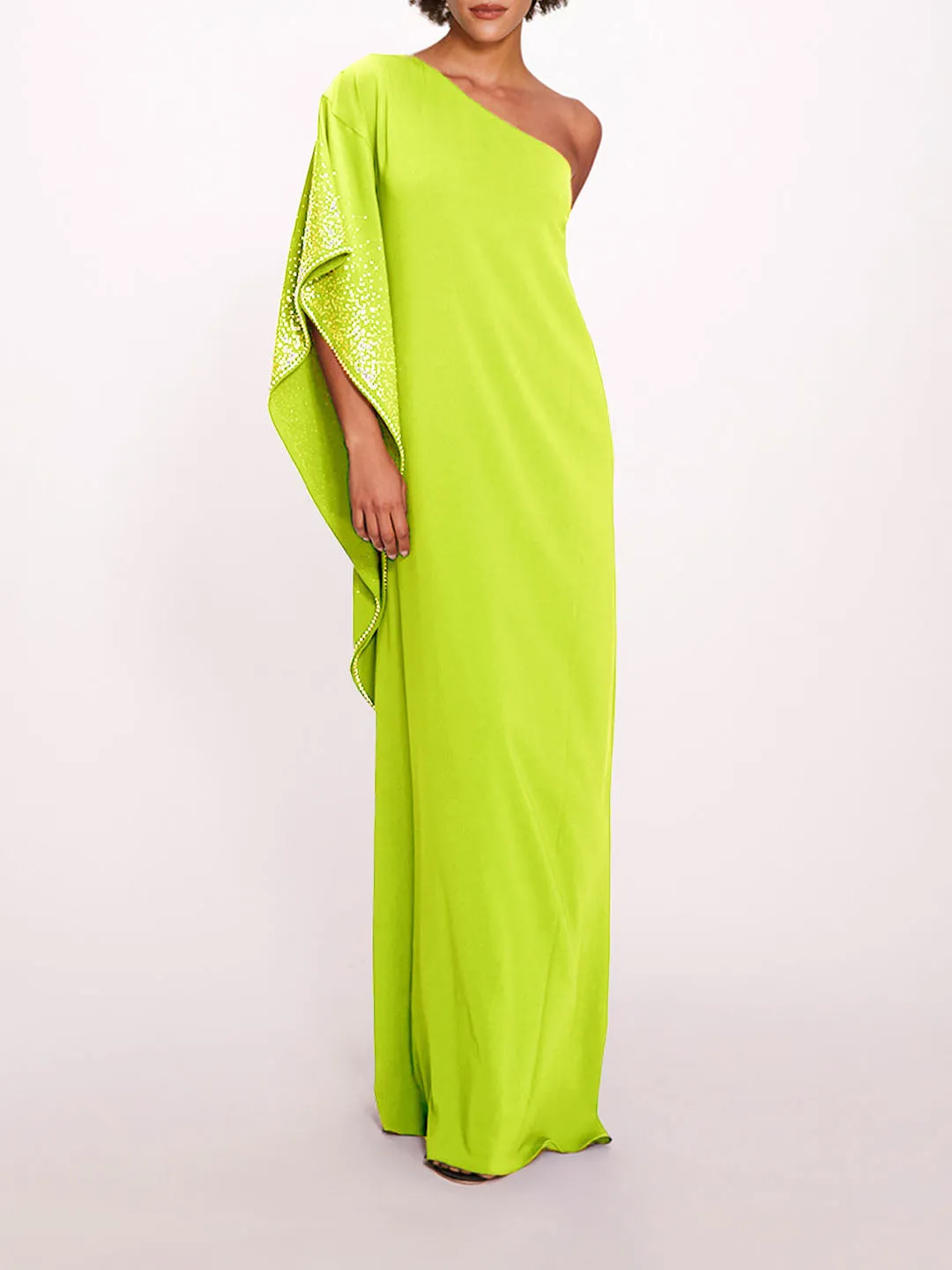 One Shoulder Kaftan sold by Marchesa