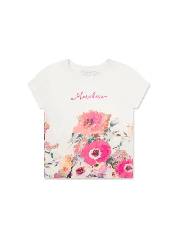 Marchesa Floral T-Shirt sold by Marchesa