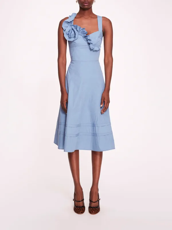 Rosette Ruffle Sundress sold by Marchesa