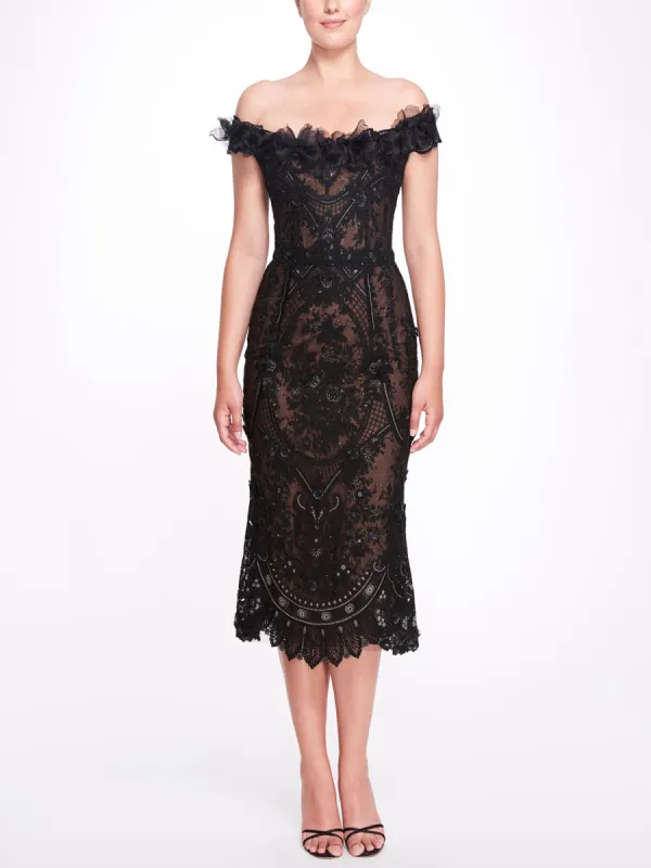 Look 25 sold by Marchesa