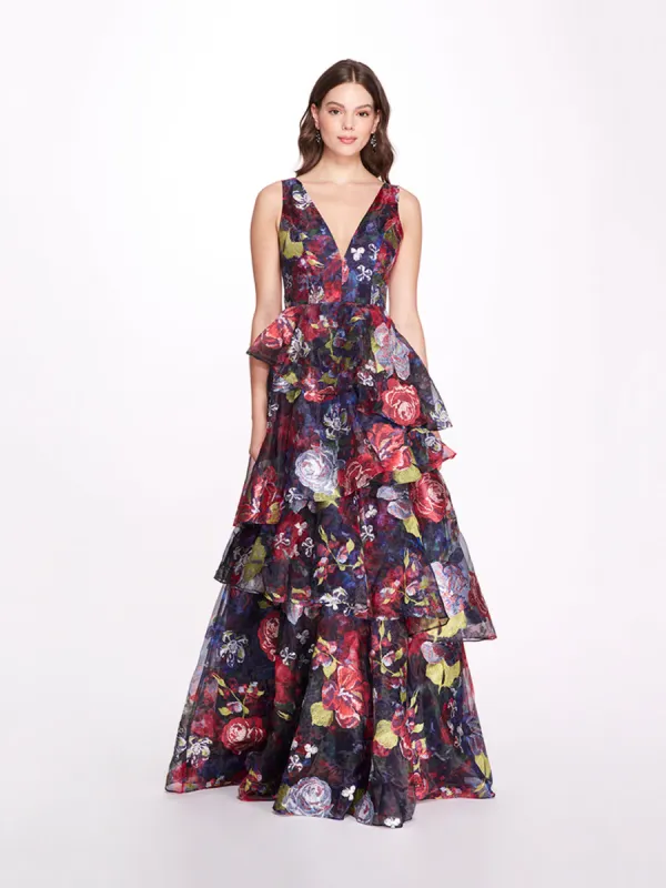 Look 25 sold by Marchesa