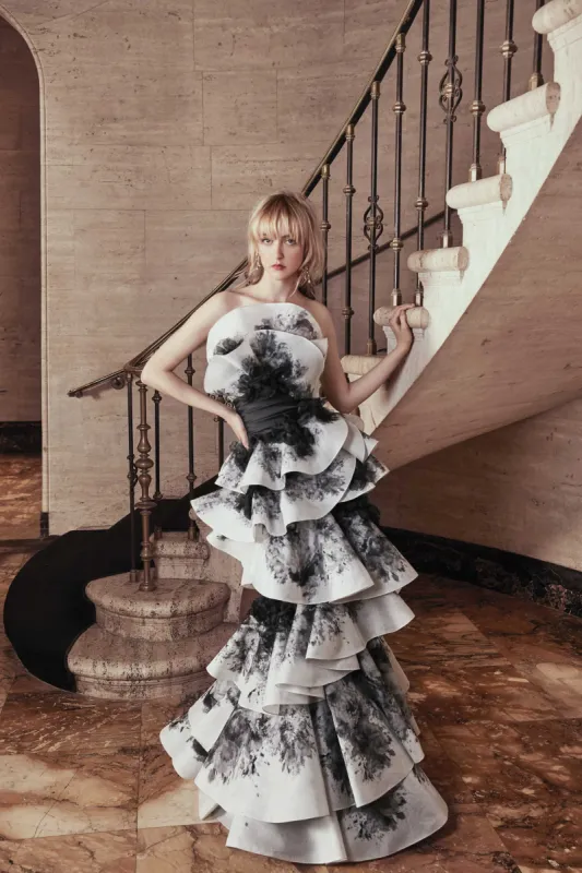 Look 20 sold by Marchesa