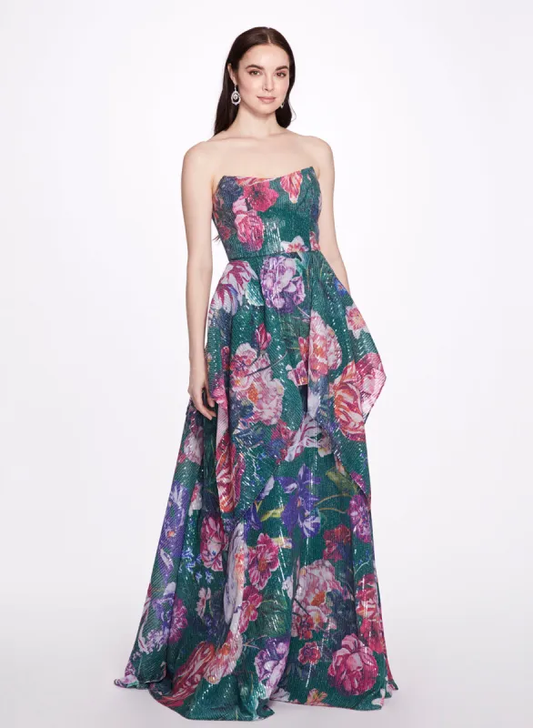 Look 16 sold by Marchesa