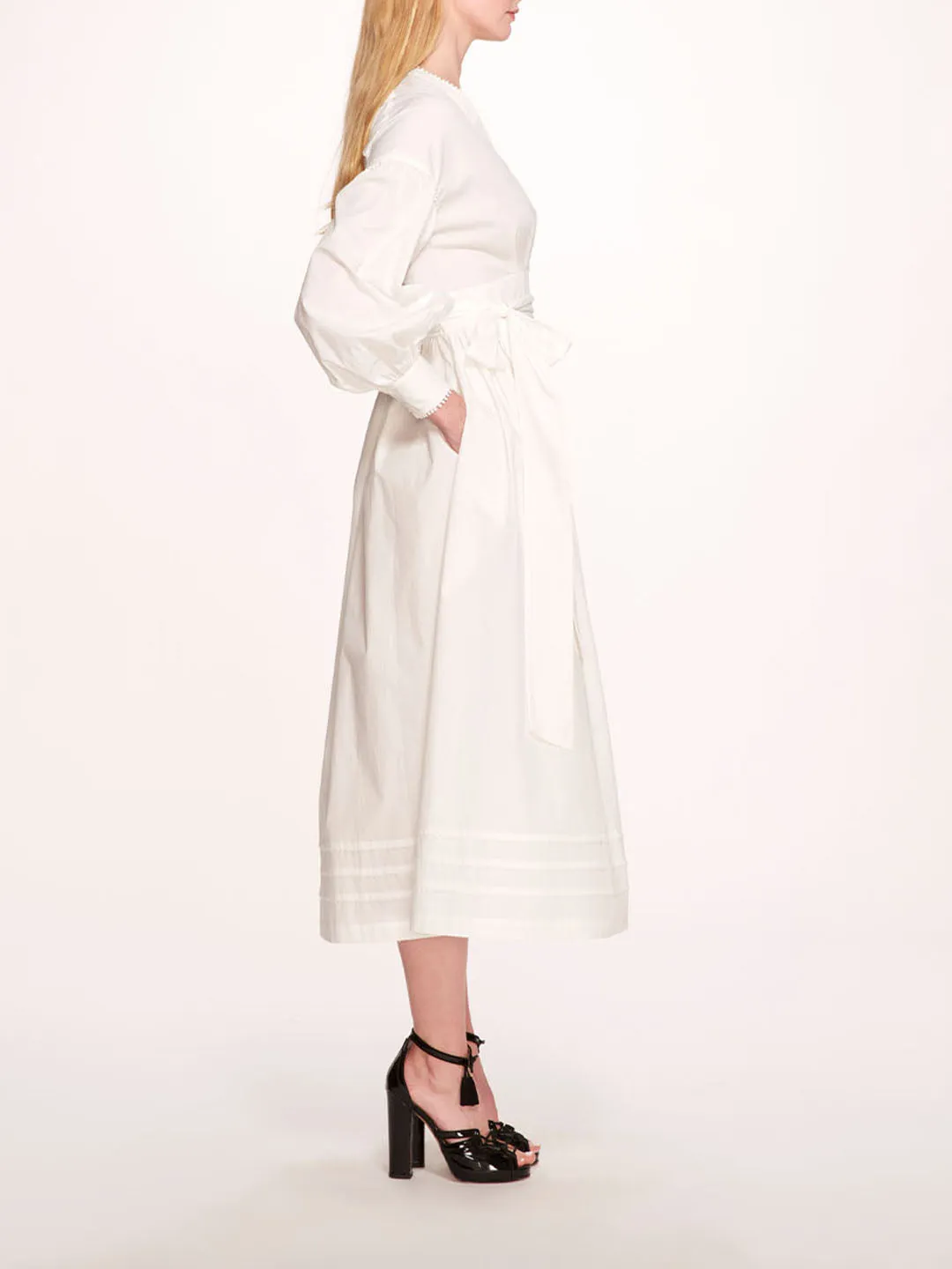 Indigo Midi Dress sold by Marchesa product image thumbnail 3