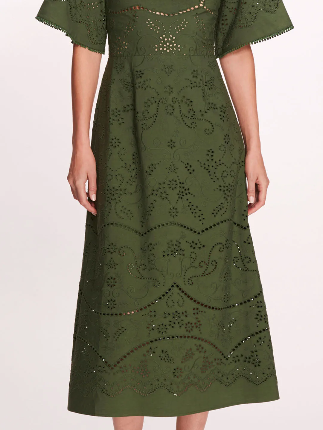 Dhalia Midi Dress sold by Marchesa product image thumbnail 4