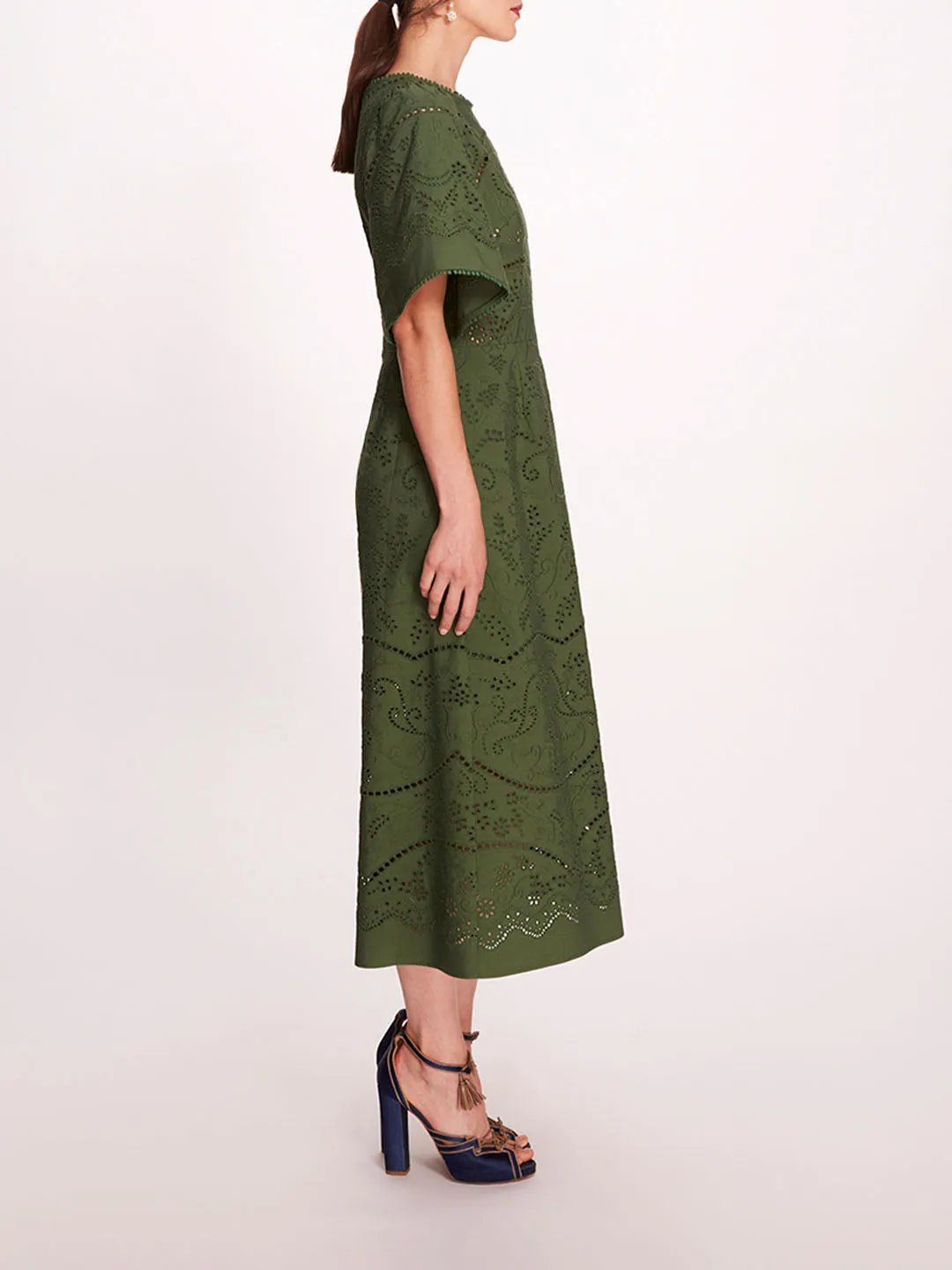 Dhalia Midi Dress sold by Marchesa product image thumbnail 3