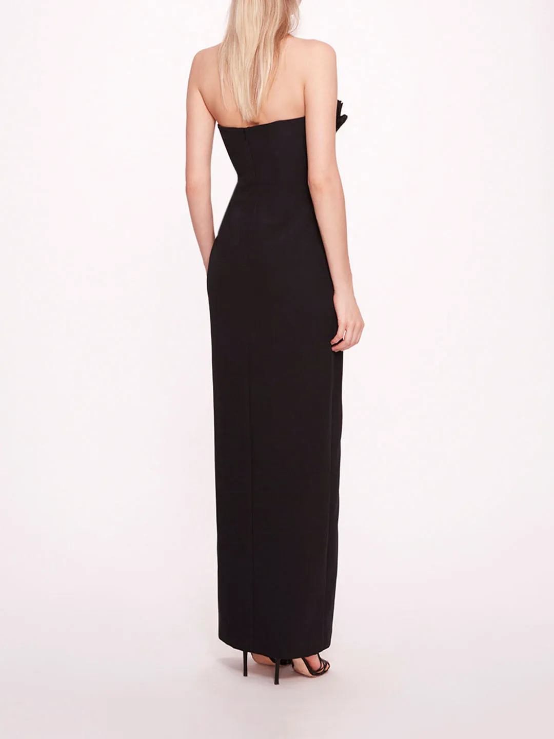 Pleated Neckline Gown sold by Marchesa product image thumbnail 2