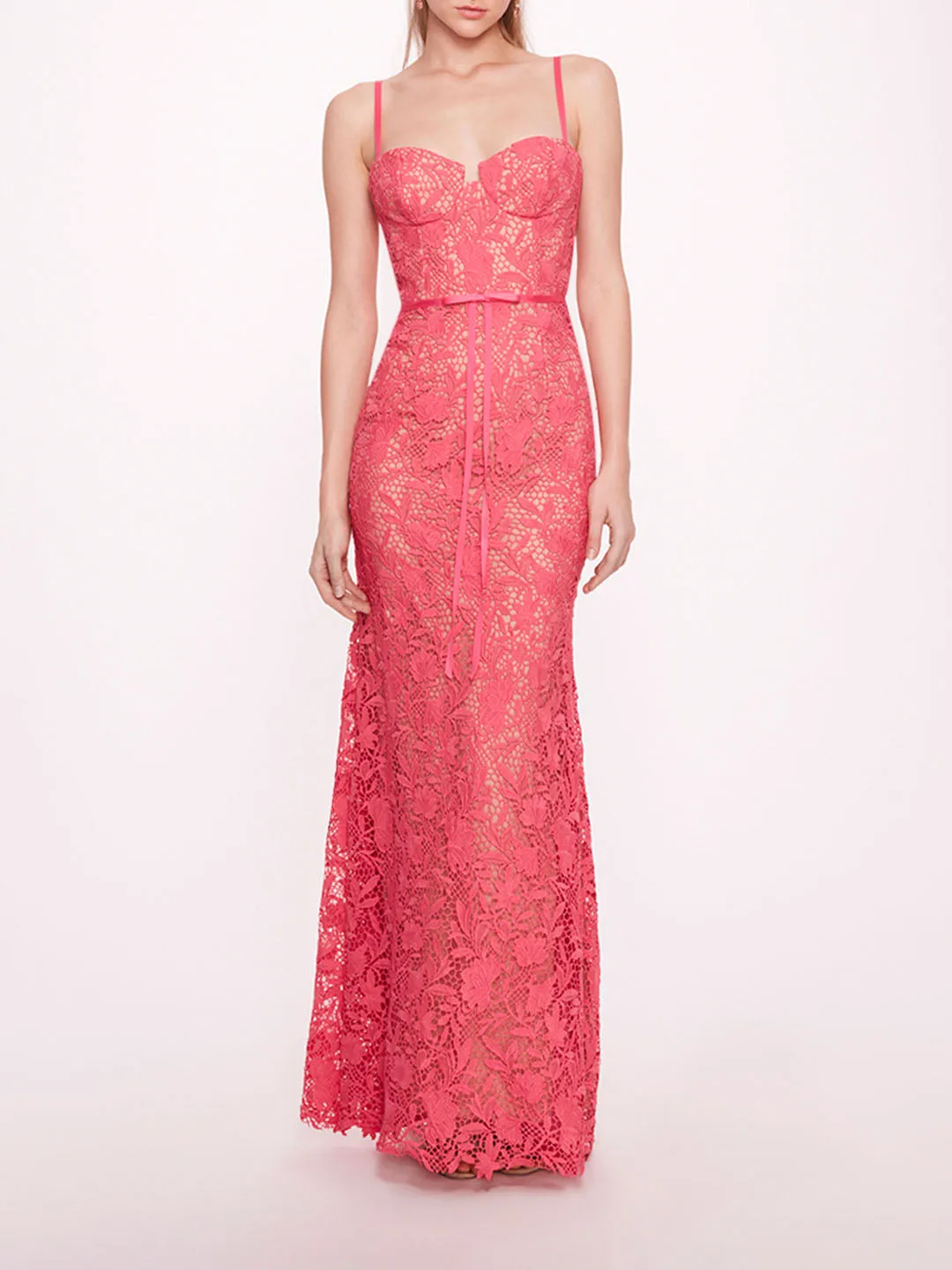 Lace Mermaid Gown sold by Marchesa