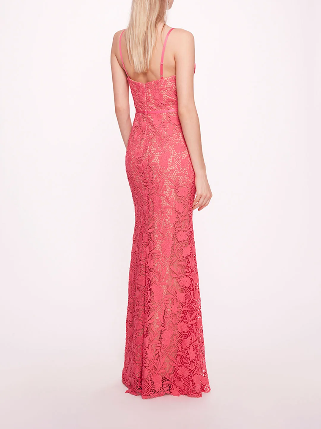 Lace Mermaid Gown sold by Marchesa product image thumbnail 2