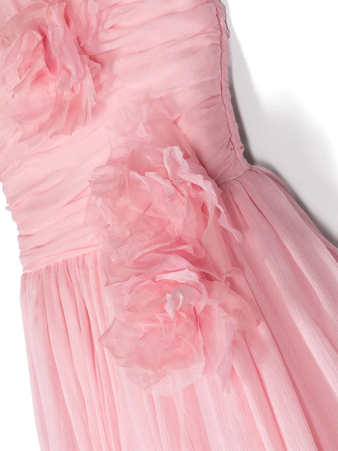 Flower-Embellished Crepe Gown sold by Marchesa product image thumbnail 3