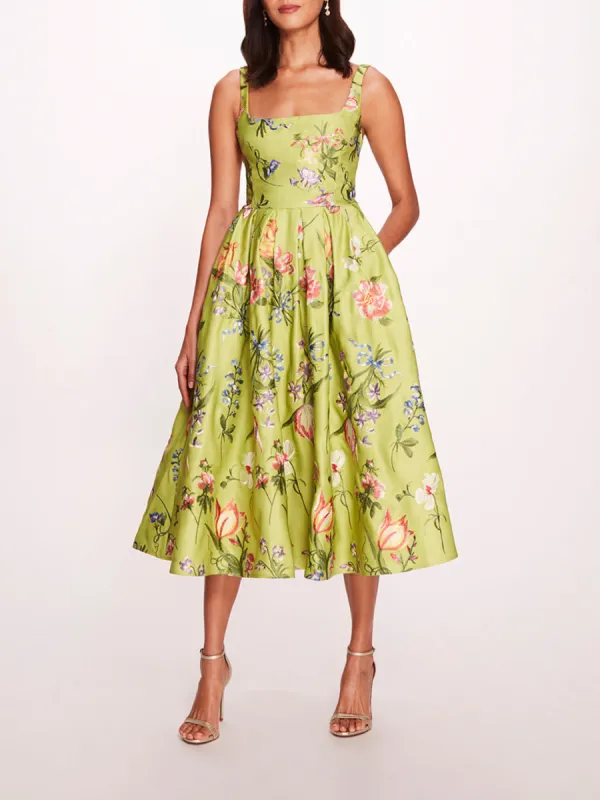 Alex Midi Dress sold by Marchesa