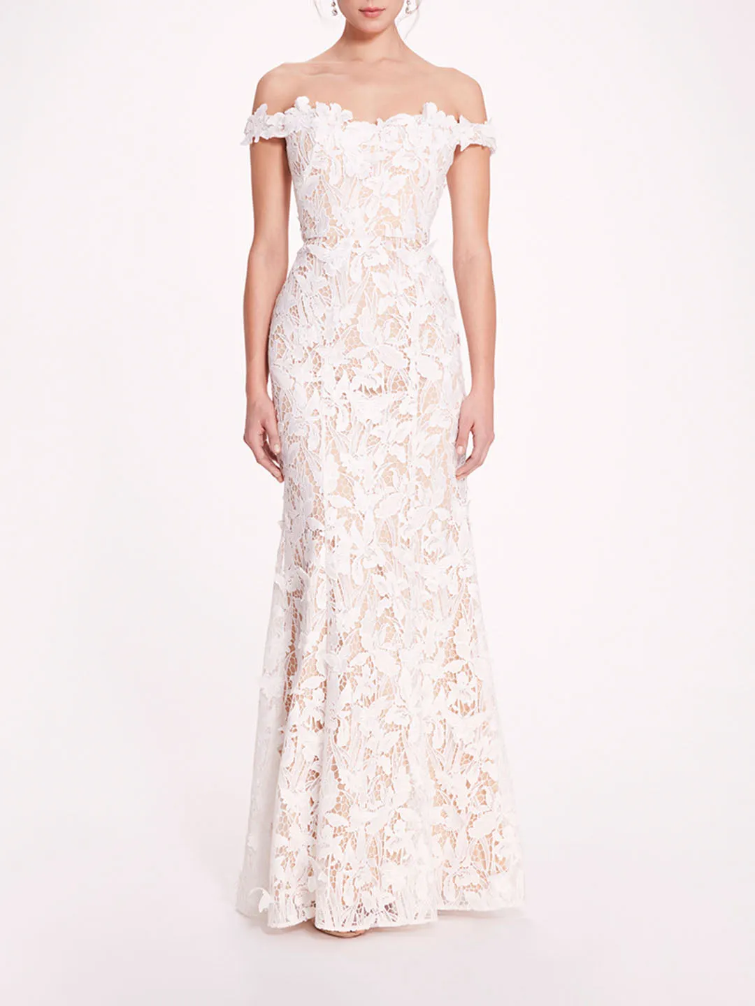 Organic Lace Gown sold by Marchesa