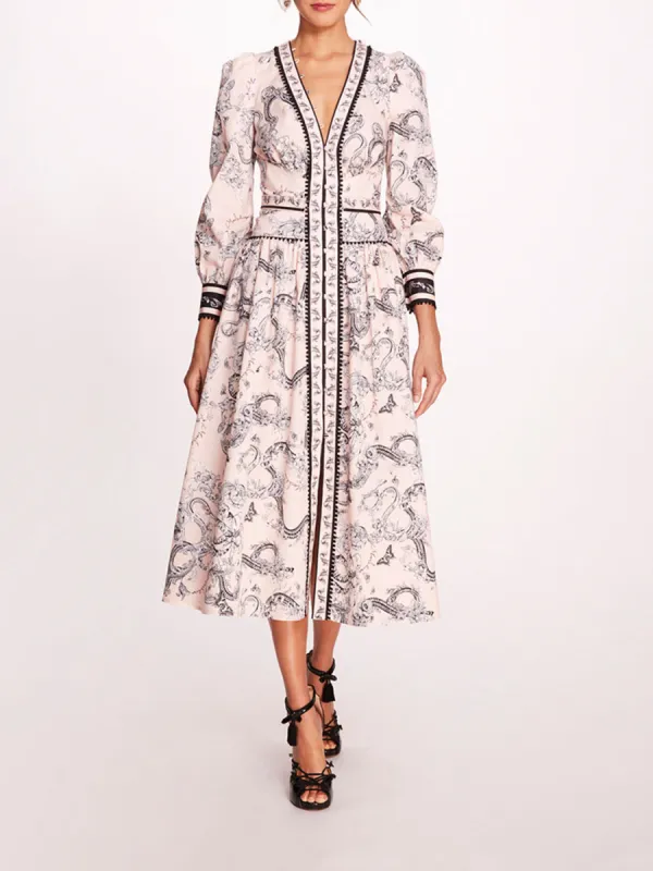 Tansy Midi Dress sold by Marchesa