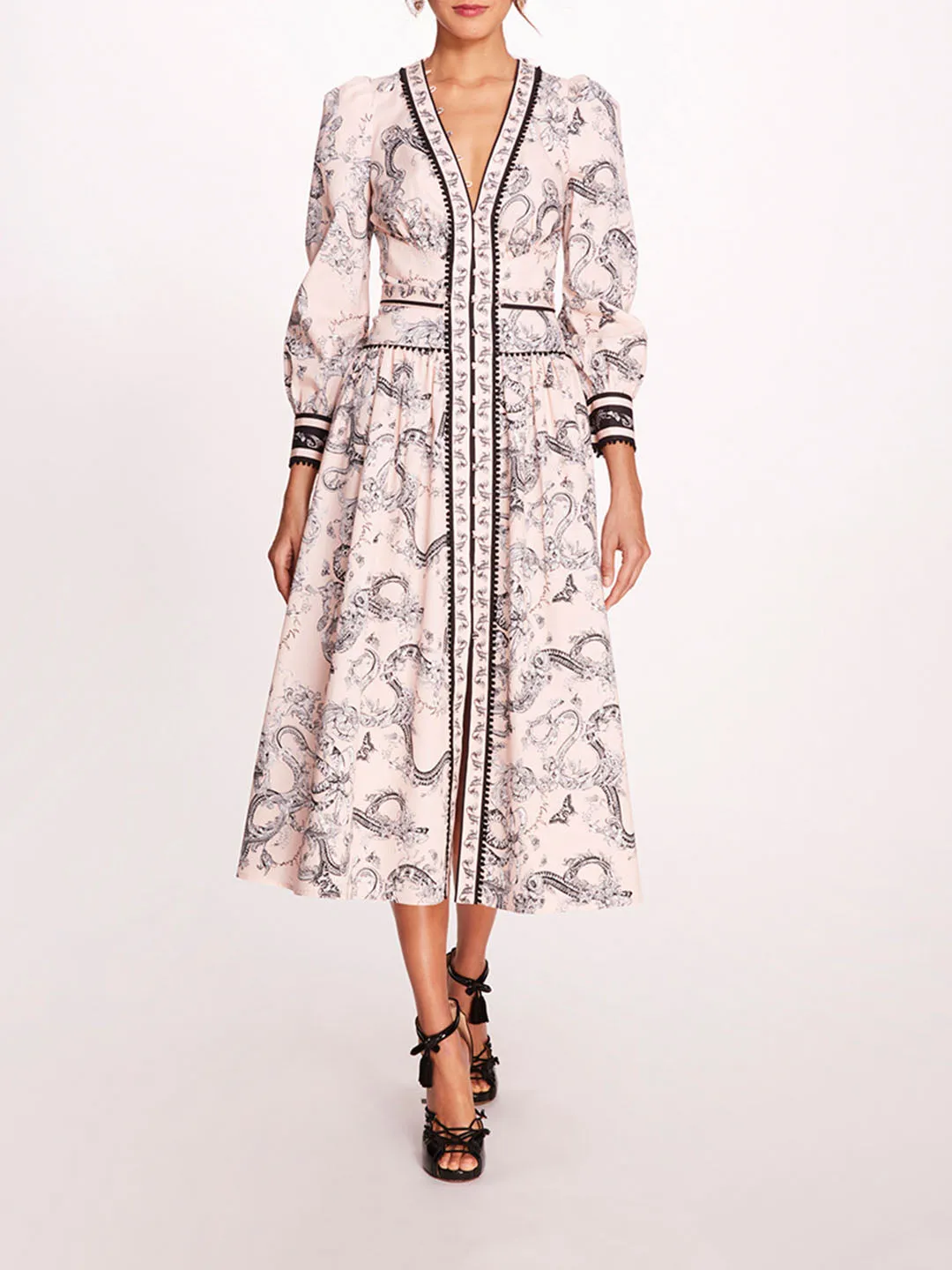 Tansy Midi Dress sold by Marchesa