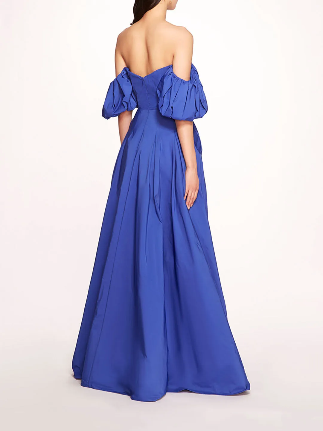 Taffeta Balloon Sleeve Gown sold by Marchesa product image thumbnail 2
