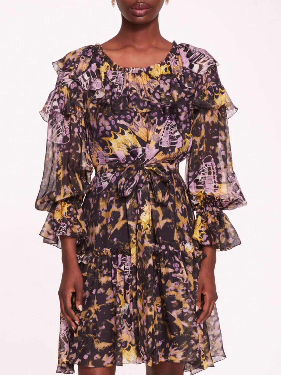 Monarch Mini Dress sold by Marchesa product image thumbnail 3