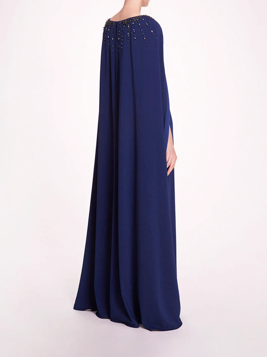 Embellished Cape Gown sold by Marchesa product image thumbnail 2