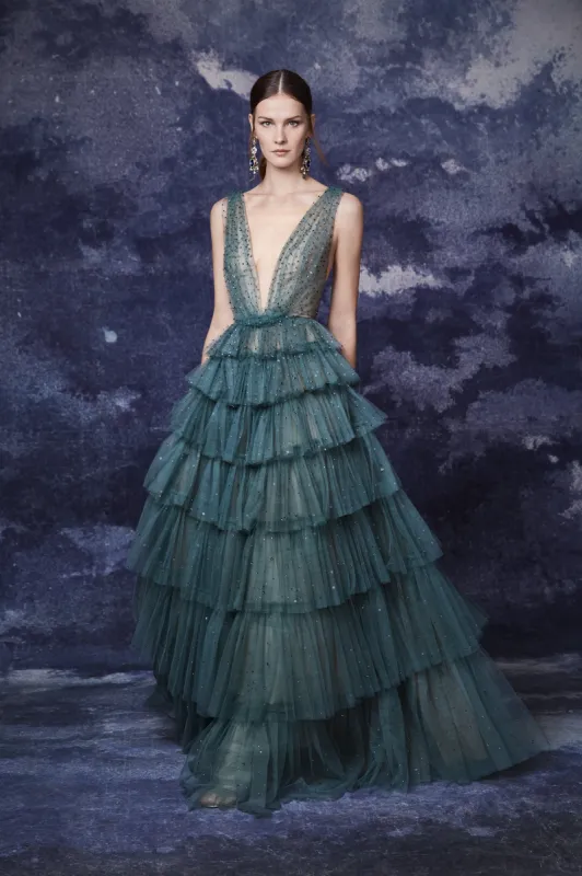 Look 8 sold by Marchesa