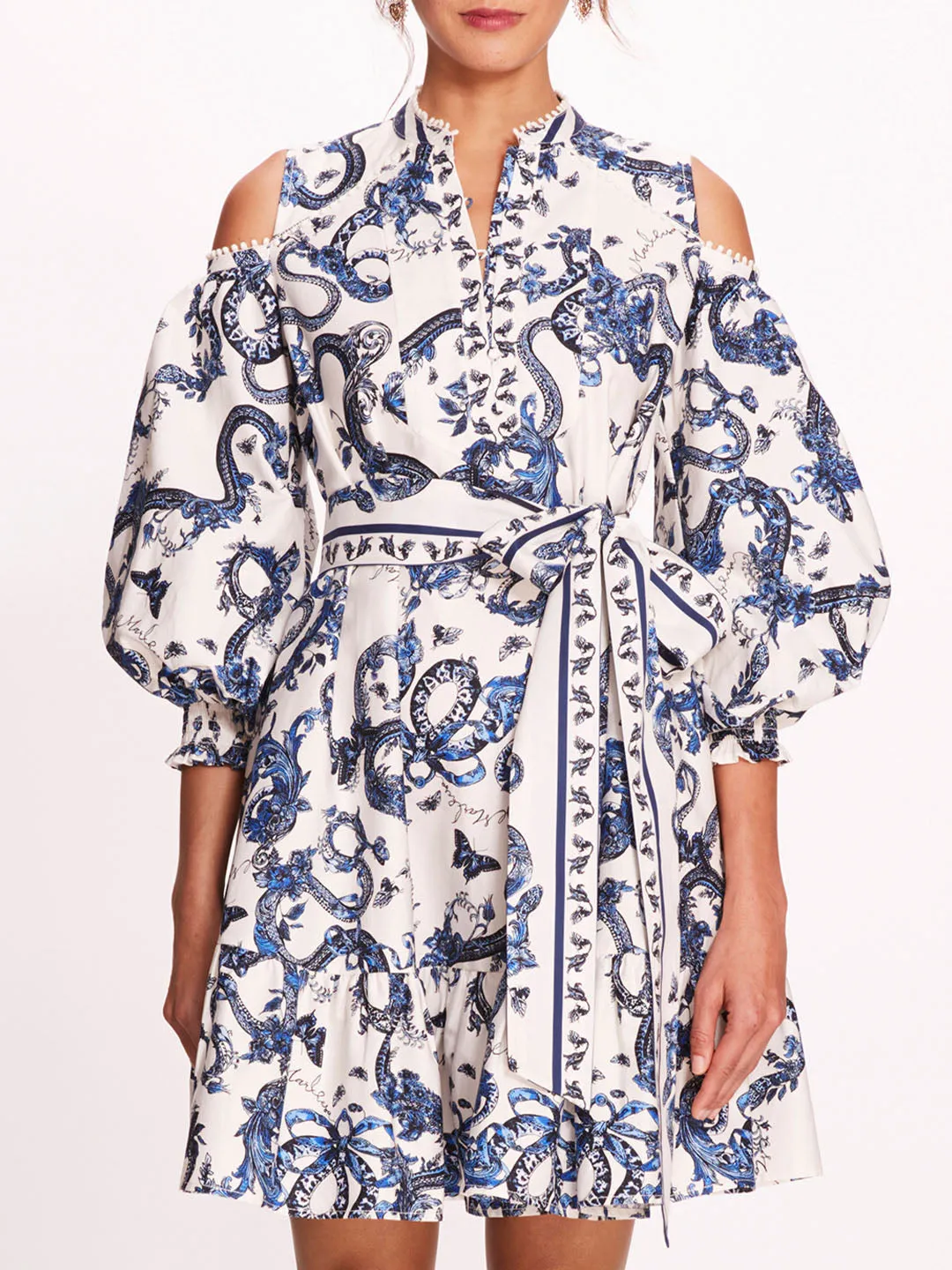 Iris Mini Dress sold by Marchesa product image thumbnail 4